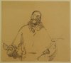 1925-1926 ca. -L'ultima cena (studio di apostolo con croce in mano) (2)